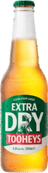 Tooheys-Extra-Dry-Stubbies-345mL-24-Pack on sale