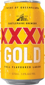 XXXX+Gold+Block+Cans+375mL+30+Pack