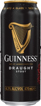 Guinness+Draught+Stout+Cans+470mL+6+Pack