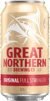 Great-Northern-Original-Block-Cans-375mL-30-Pack on sale