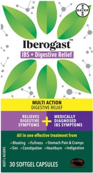 Iberogast+IBS+%2B+Digestive+Relief+30+Softgel+Capsules