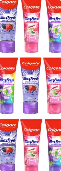 NEW-Colgate-Max-Fresh-Toothpaste-Range-100g-Pack-of-8 on sale