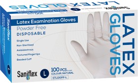 Saniflex+Latex+Powder+Free+Gloves