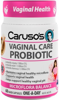 Carusos-Vaginal-Care-Probiotic-60-Capsules on sale