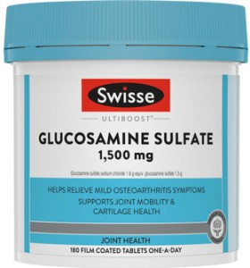 Swisse-Ultiboost-Glucosamine-Sulfate-1500mg-180-Tablets on sale