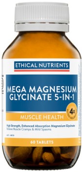 Ethical+Nutrients+Mega+Magnesium+Glycinate+5-In-1+60+Tablets