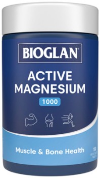 Bioglan-Active-Magnesium-1000-150-Tablets on sale