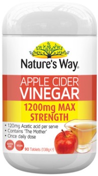 Natures-Way-Apple-Cider-Vinegar-1200mg-Max-Strength-90-Tablets on sale