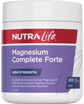 Nutra-Life+Magnesium+Complete+Forte+200+Capsules