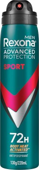 Rexona+Men%26rsquo%3Bs+Antiperspirant+Advanced+Sport+220mL
