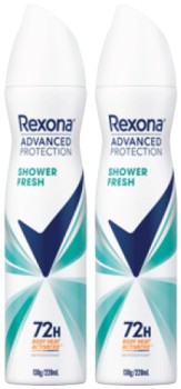 Rexona+Women%26rsquo%3Bs+Antiperspirant+Advanced+Protection+Shower+Fresh+220mL