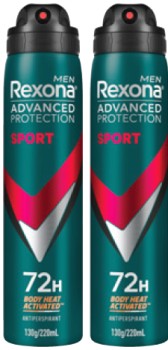 Rexona+Men%26rsquo%3Bs+Antiperspirant+Advanced+Protection+Sport+220mL