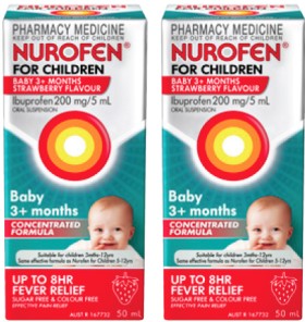 Nurofen+For+Children+Baby+3%2B+Months+Concentrated+Strawberry+Flavour+50mL