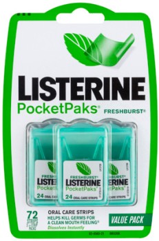 Listerine-PocketPaks-Fresh-Burst-72-Strips on sale