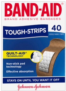 Band-Aid+Tough+Strips+40+Pack