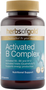 Herbs-of-Gold-Activated-B-Complex-60-Capsules on sale