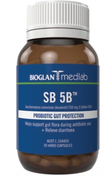 Bioglan-Medlab-SB-5B-Probiotic-Gut-Protection-30-Capsules on sale