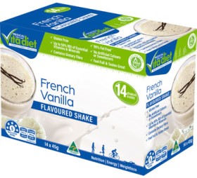 Medical-Vita-Diet-French-Vanilla-Flavoured-Shake-14-Pack on sale