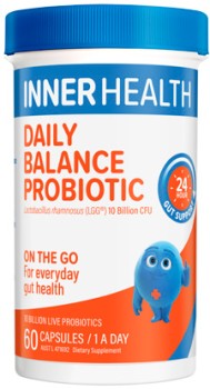 Inner+Health+Daily+Balance+Probiotic+60+Capsules