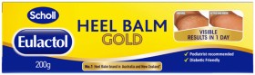 Scholl-Eulactol-Heel-Balm-Gold-200g on sale