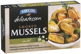 Safcol+Delicatessen+Mussels+85g+Selected+Varieties