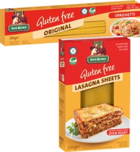 San-Remo-Gluten-Free-Pasta-200350g-or-Pulse-Pasta-250g-Selected-Varieties on sale