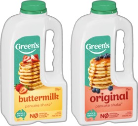 Green%26rsquo%3Bs+Pancake+Shake+325%E2%80%91375g+Selected+Varieties