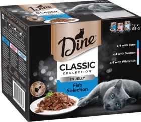 Dine-Classic-Collection-Wet-Cat-Food-12x85g-Selected-Varieties on sale