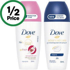 Dove-Advanced-Roll-On-Deodorant-50ml on sale