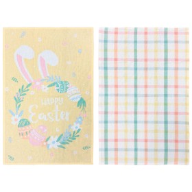 Easter+Tea+Towel+Pk+2+%26ndash%3B+Assorted
