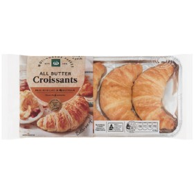 Woolworths-All-Butter-Croissants-Pk-3-4 on sale
