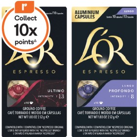 L%26rsquo%3BOR+Coffee+Capsules+Pk+10