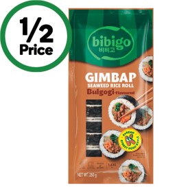 Bibigo+Gimbap+Bulgogi+or+Tuna+Roll+250g