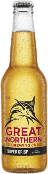 Great-Northern-Brewing-Co-Super-Crisp-Lager-Bottles-330mL on sale