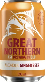 Great-Northern-Brewing-Co-Ginger-Beer-35-Cans-330mL on sale