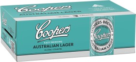 Coopers-Australian-Lager-Cans-375mL on sale