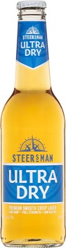 Steersman+Ultra+Dry+Beer+Bottles+330mL