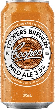 Coopers+Mild+Ale+3.5%25+Cans+375mL