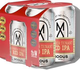 Modus-Former-Tennant-Red-IPA-Can-375mL on sale