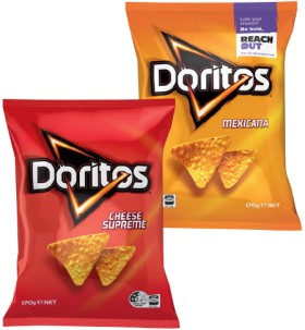 Doritos-Corn-Chips-150170g-Selected-Varieties on sale