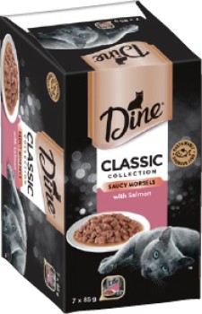 Dine-Wet-Cat-Food-7x85g-Selected-Varieties on sale