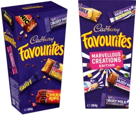 Cadbury-Favourites-264265g-Selected-Varieties on sale