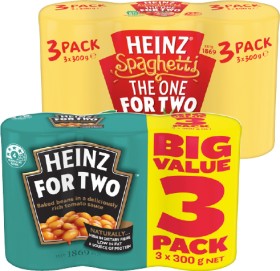 Heinz+Beanz+or+Spaghetti+3x300g+Selected+Varieties