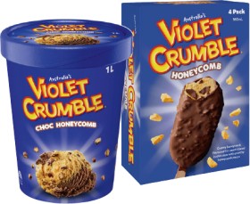 Violet+Crumble%2C+Hershey%26rsquo%3Bs+or+Reese%26rsquo%3Bs+Ice+Cream+1+Litre+or+4+Pack+Selected+Varieties