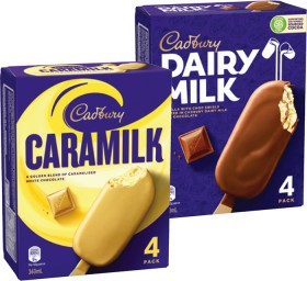 Cadbury-Ice-Cream-Sticks-4-Pack-Selected-Varieties on sale