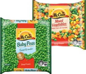 McCain+Baby+Peas%2C+Mixed+Vegetables+or+Peas+%26amp%3B+Corn+500g