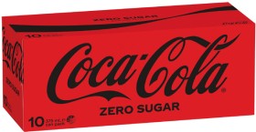 CocaCola-10x375mL-Selected-Varieties on sale