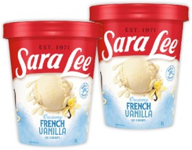 Sara+Lee+Ice+Cream+1+Litre+Selected+Varieties