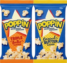 Poppin+Microwave+Popcorn+85%E2%80%91100g+Selected+Varieties