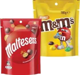 MMs-Maltesers-or-Pods-120g-180g on sale